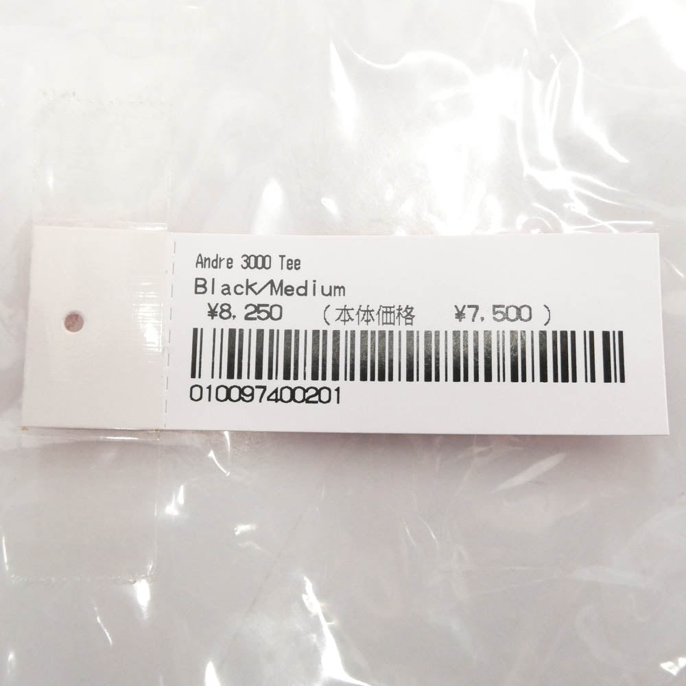 Supreme シュプリーム 22AW Andre 3000 Tee アンドレ フォトプリント クルーネック 半袖 Tシャツ カットソー ブラック系 M【新古品】【未使用】【中古】