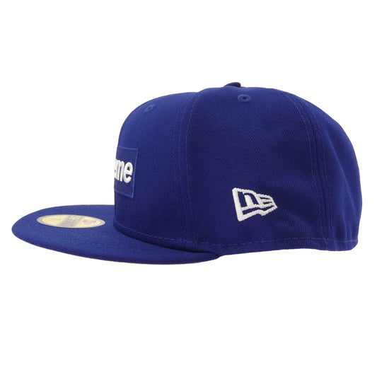 Supreme シュプリーム 24SS × New Era Box Logo MLB Dodgers メジャーリーグ チーム ボックスロゴ ニューエラ キャップ ブルー系 59.6cm【新古品】【未使用】【中古】