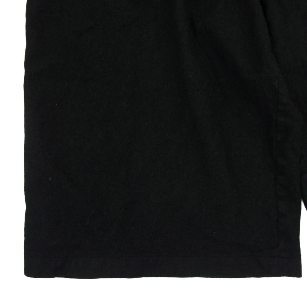 COOTIE クーティー ウール カシミヤ混 7分丈 イージー タック パンツ ブラック系 M【中古】