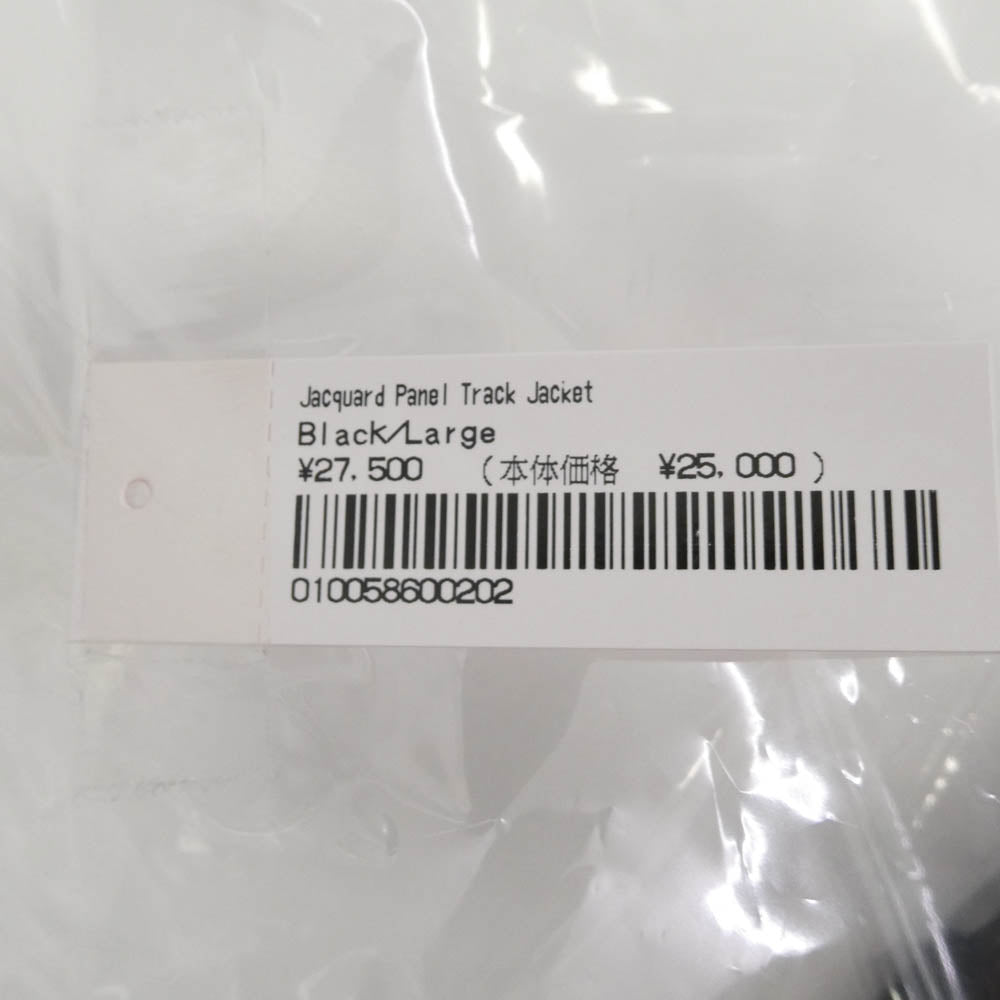 Supreme シュプリーム Jacquard Panel Track Jacket ジャカード パネル トラック ジャケット ブラック系 L【極上美品】【中古】