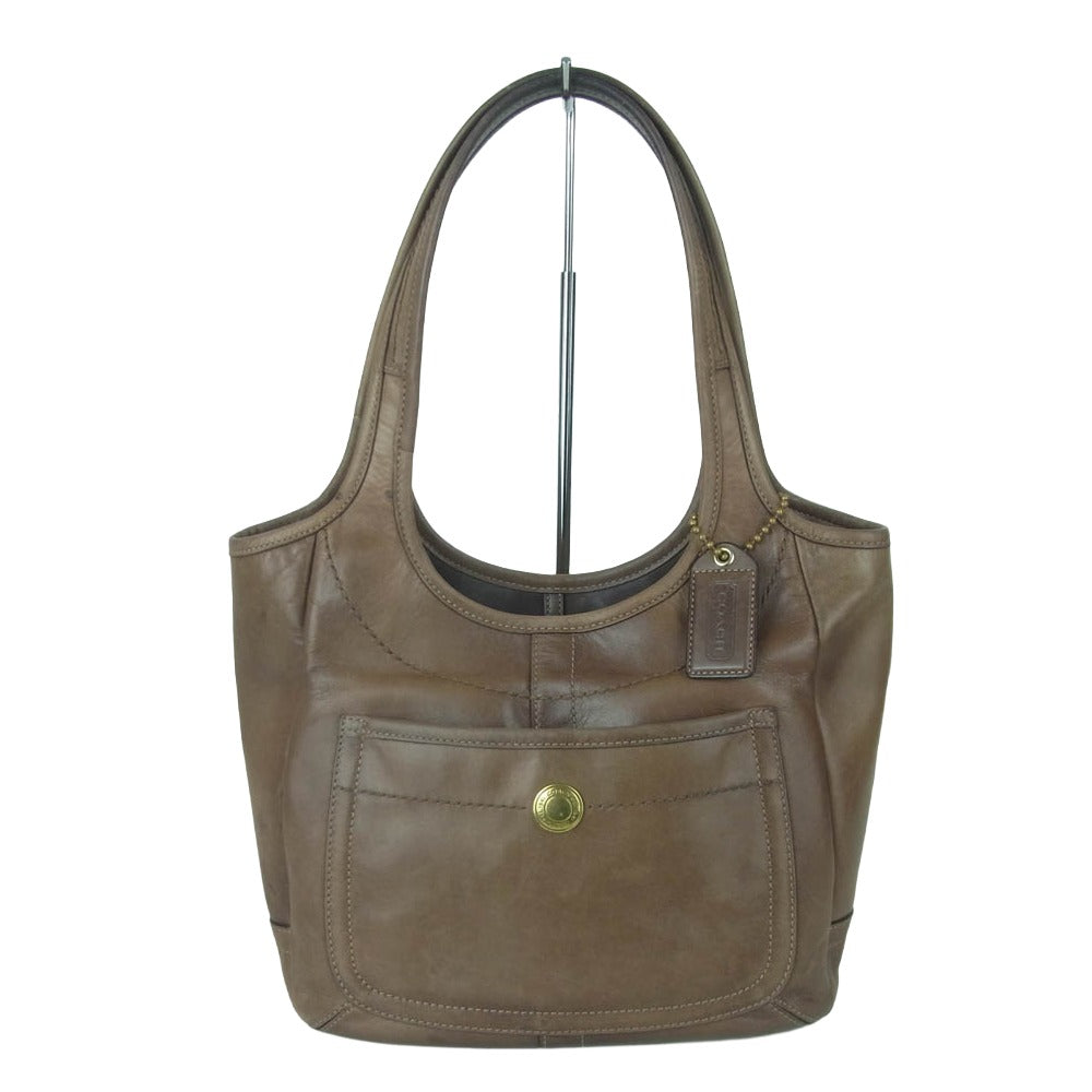 COACH コーチ エルゴ レザートートバッグ 11285 ブラウン COACH コーチ H0769-11285 オールドコーチ エルゴ レザー トート