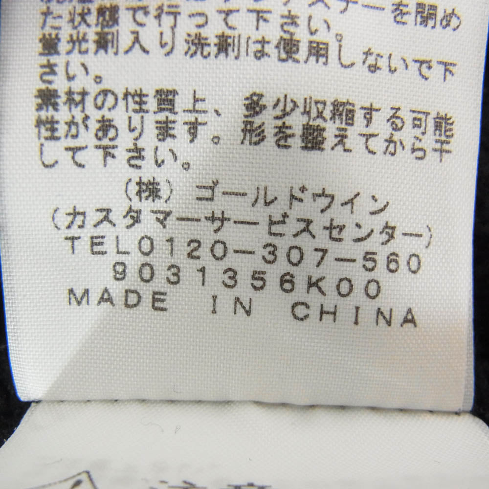 THE NORTH FACE ノースフェイス NT11930 Rearview FullZip Hoodie リアビュー フルジップ フーディ パーカー ブラック系 M【中古】