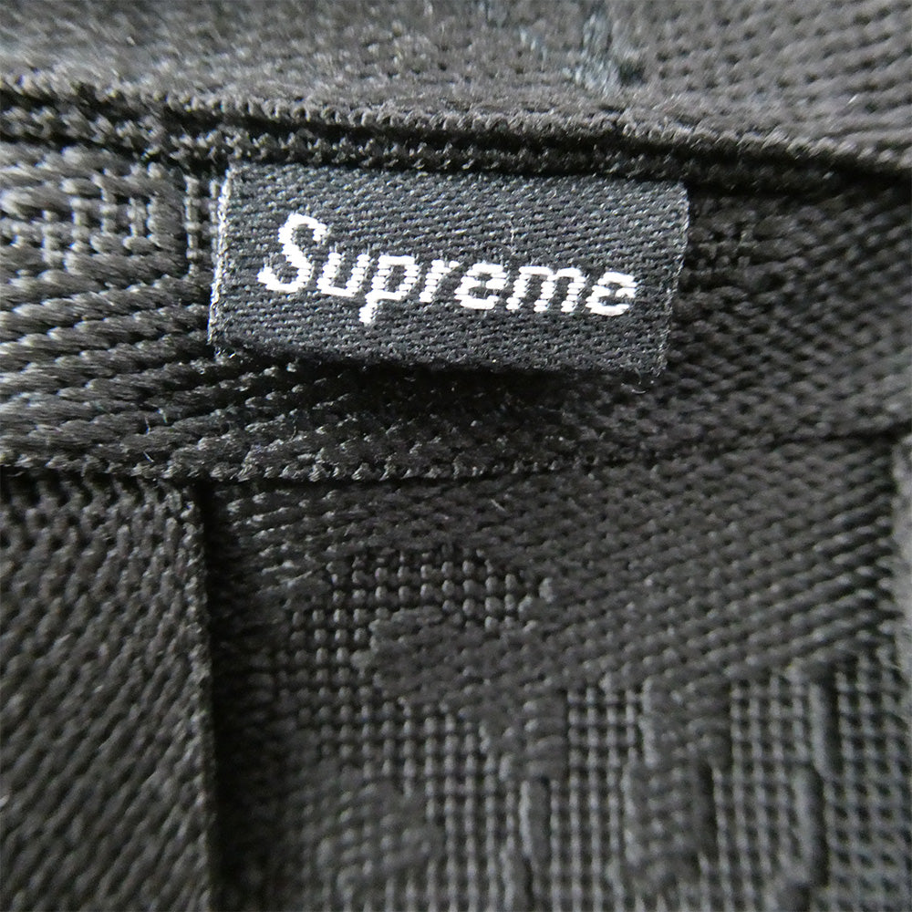 Supreme シュプリーム 24SS Woven Shoulder Bag ロゴ刺繍 ウーブン ショルダーバッグ ブラック系【中古】