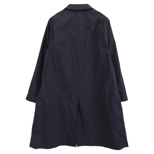 オーディナリートゥルース ベンタイル シングル ラグラン バルマカーン コート ネイビー系 40【中古】