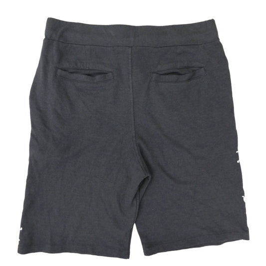 CHROME HEARTS クロムハーツ(原本無) SWEAT PANTS ホースシュー プリント スウェットハーフパンツ グレー系 L【中古】