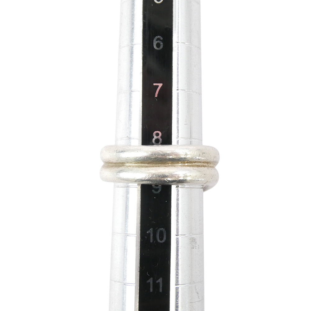 TIFFANY&Co. ティファニー エルサペレッティ ダブルカーブ SV925 リング シルバー系 9号【中古】