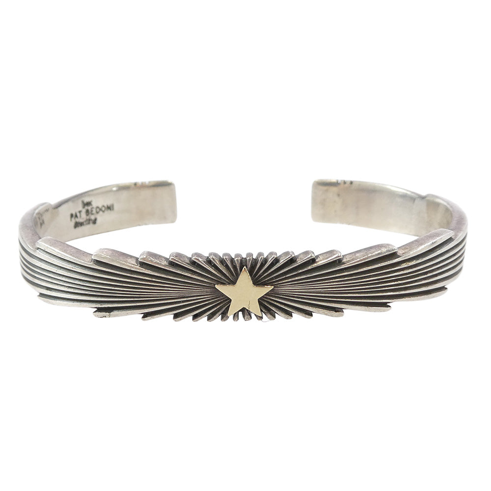 パットベドニー NAVAJO ナバホ族 14K×スターリングシルバー スター