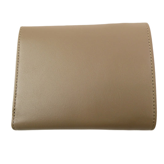 SOPHNET. ソフネット 24AW SOPH-242087 LEATHER WALLET BEIGE レザー ウォレット 二つ折り財布 ベージュ系【新古品】【未使用】【中古】