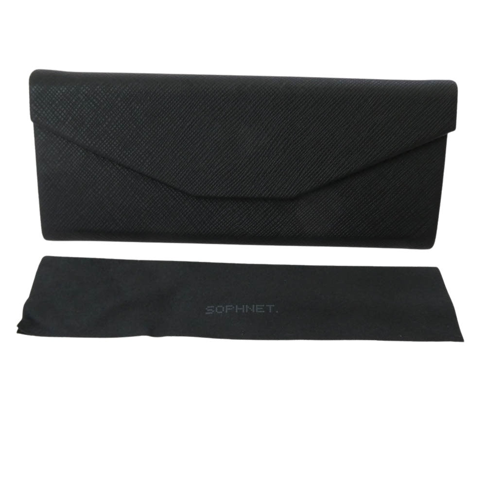 F.C.R.B. エフシーアールビー 25SS SOPH-250083 金子眼鏡製 BINCHOTAN GLASSES 備長炭 眼鏡 アイウェア フレーム:ブラウン系 レンズ:クリア系【美品】【中古】