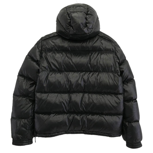 MONCLER モンクレール Z7H0617 スープリームスタグ K2 DOWN JACKET ロゴワッペン フーデッド ダウンジャケット ブラック系 2【中古】