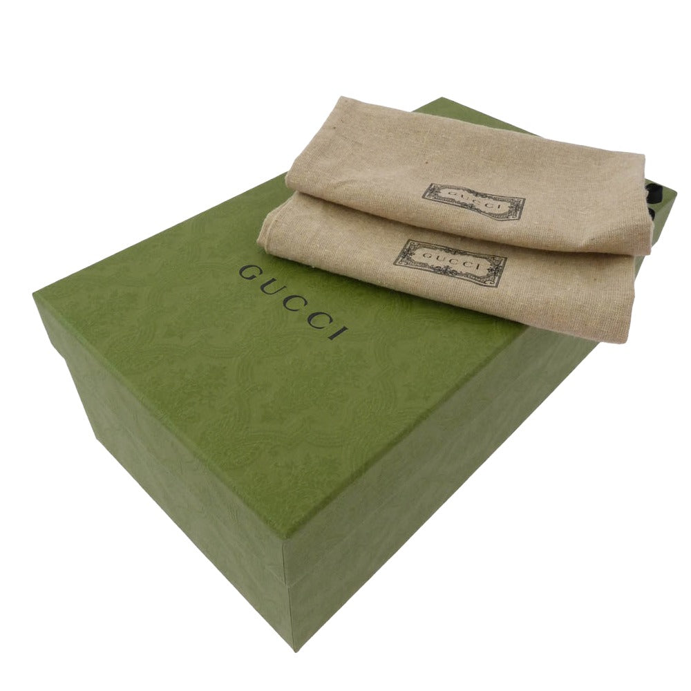 GUCCI グッチ 430088 ヨルダーン ベルベット ローファー ブルー系 10.5【極上美品】【中古】