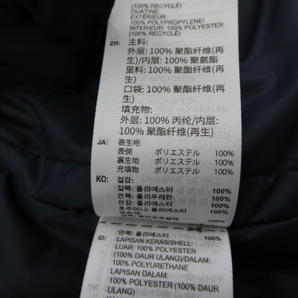 adidas アディダス KC7815 everyone エブリワン Optimal PrimaLoft プリマロフト 中綿 ジャケット ブラック系 ネイビー系 S【中古】