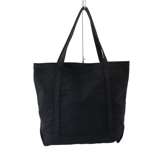 CHROME HEARTS クロムハーツ(原本無) CHプラス ホースシュープリント コットンキャンバス トートバッグ ブラック系【中古】