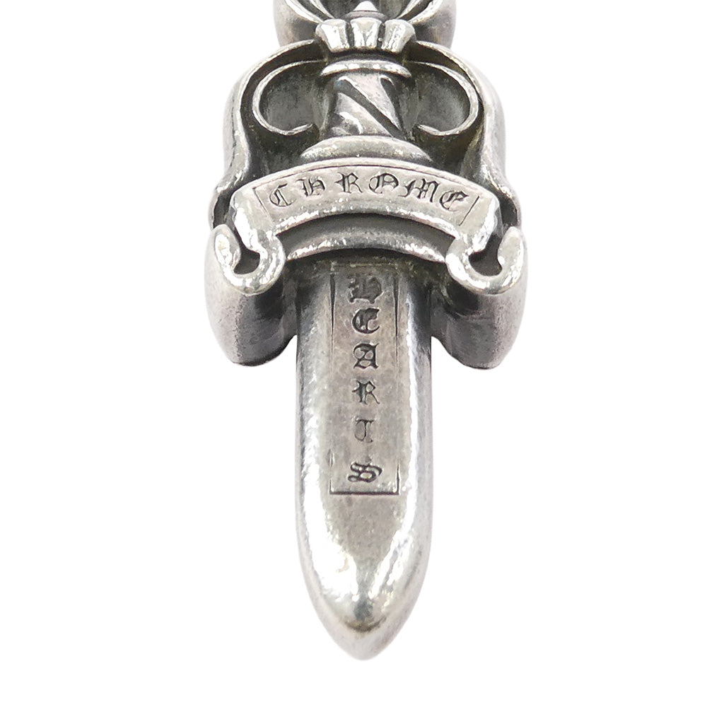 CHROME HEARTS クロムハーツ(原本無) DOUBLE DAGGER ダブルダガーペンダントトップ シルバー系【中古】