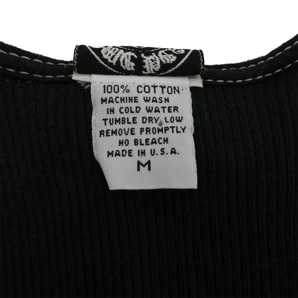 CHROME HEARTS クロムハーツ(原本無) CROSS ホースシュー クロスプリント タンクトップ ブラック系 M【中古】