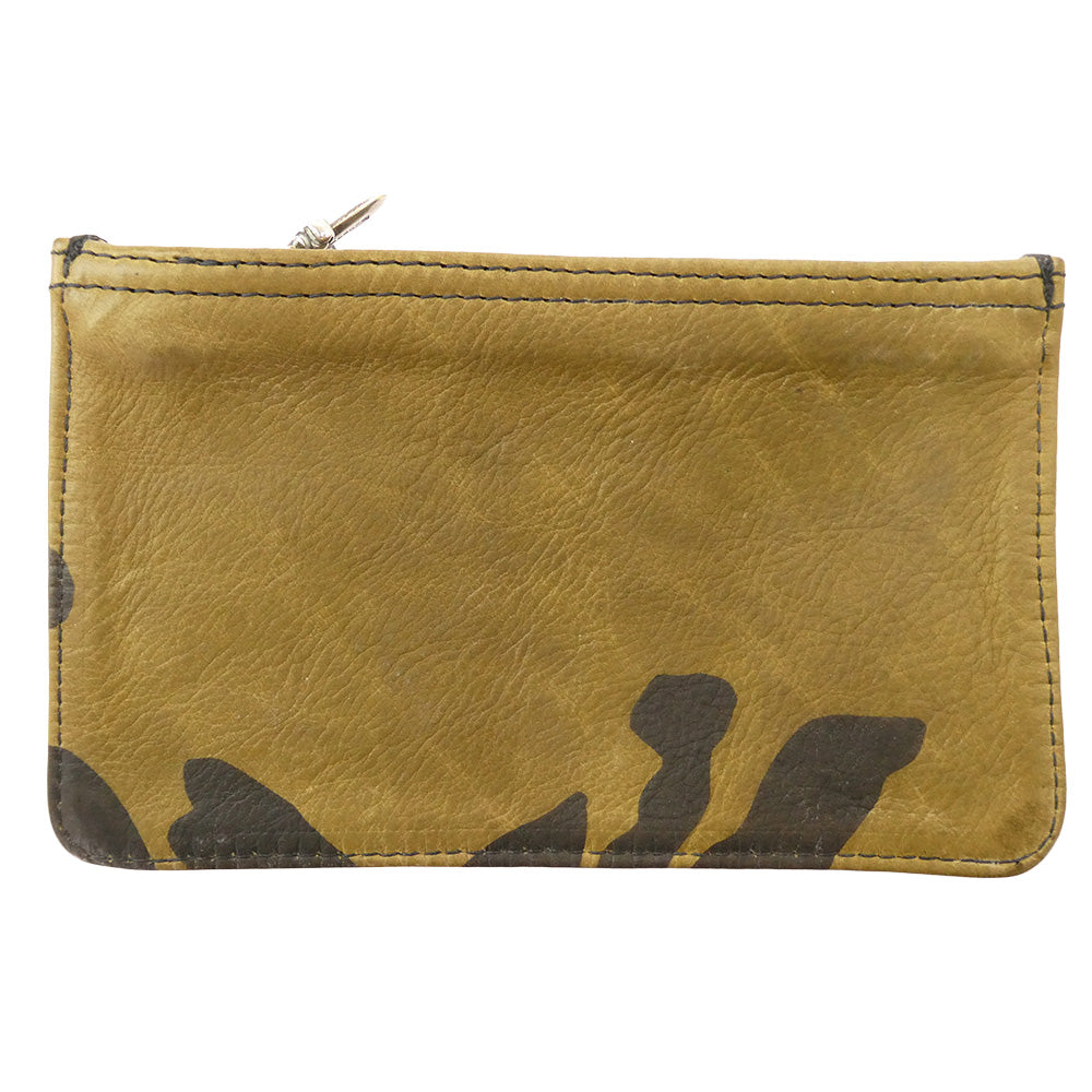 CHROME HEARTS クロムハーツ（原本無） ZPR CHG PURSE 2 CAMO DAGGER ZIP ジッパー チェンジパース カモフラ ダガージップ ケース グリーン系 シルバー系【中古】 CHROME HEARTS クロムハーツ（原本無） ZPR CHG PURSE 2 CAMO DAGGER