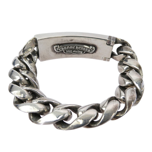 CHROME HEARTS クロムハーツ(原本無) 修理補填確認書付属 11LINK ID DAGGER ダガー ID クラシックリンク ブレスレット 11リンク シルバー系【中古】