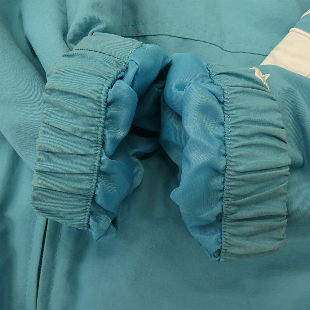 Supreme シュプリーム 21SS Spellout Track Jacket スペルアウト アームロゴ トラック ナイロンジャケット ライトブルー系 XL【中古】