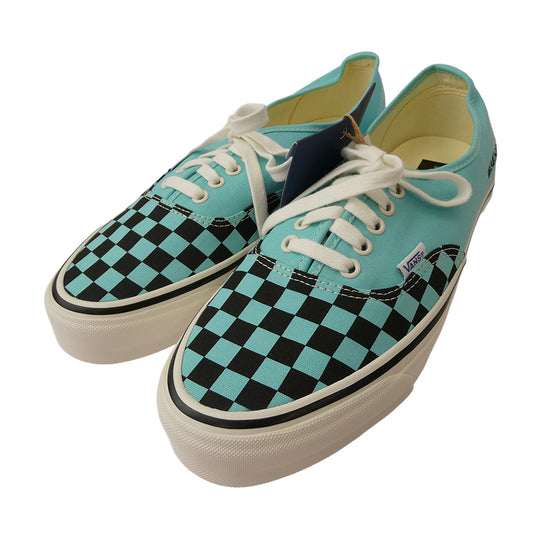 WACKO MARIA ワコマリア 25SS VANS-WM-SH07 VANS バンズ LX AUTHENTIC 44 オーセンティック ローカット スニーカー ライトブルー系 ブラック系 28.5cm【新古品】【未使用】【中古】