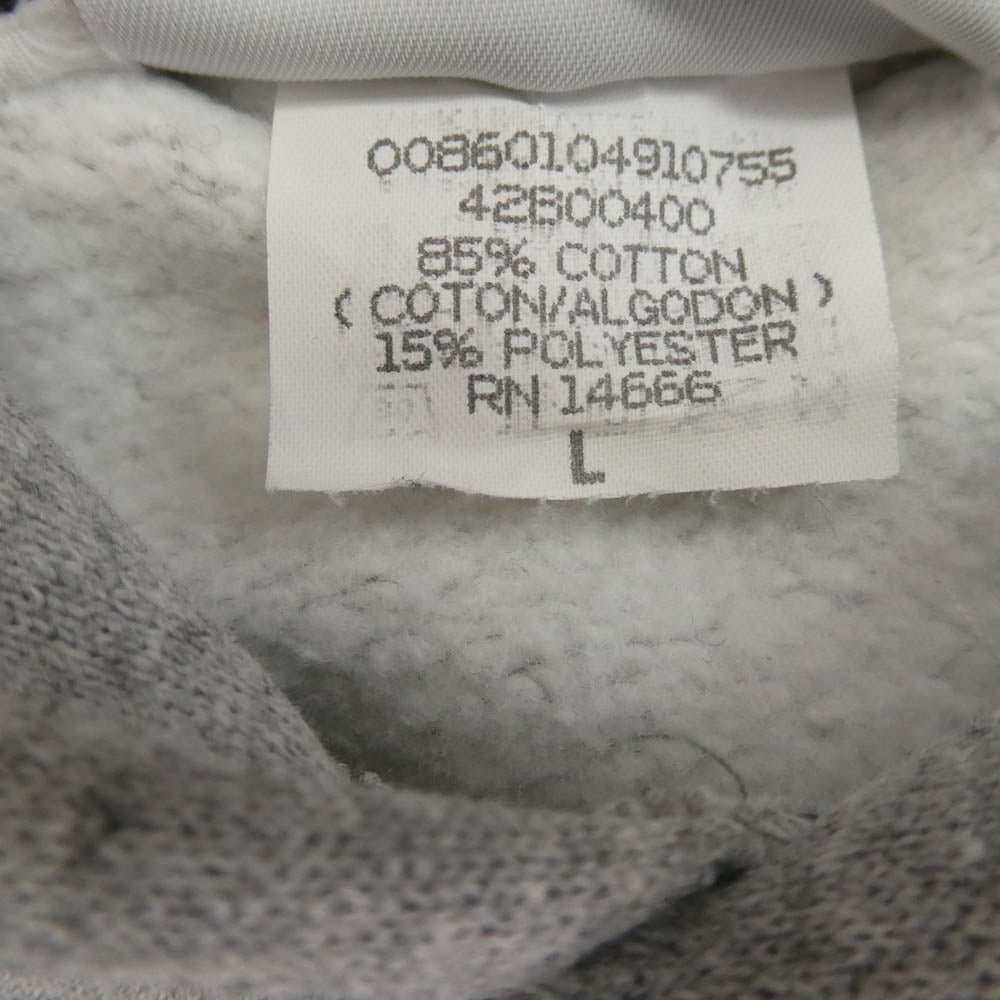 GOODENOUGH グッドイナフ 90s 初期 archive アーカイブ GE Lee ボディ プルオーバー パーカー グレー系 L【中古】