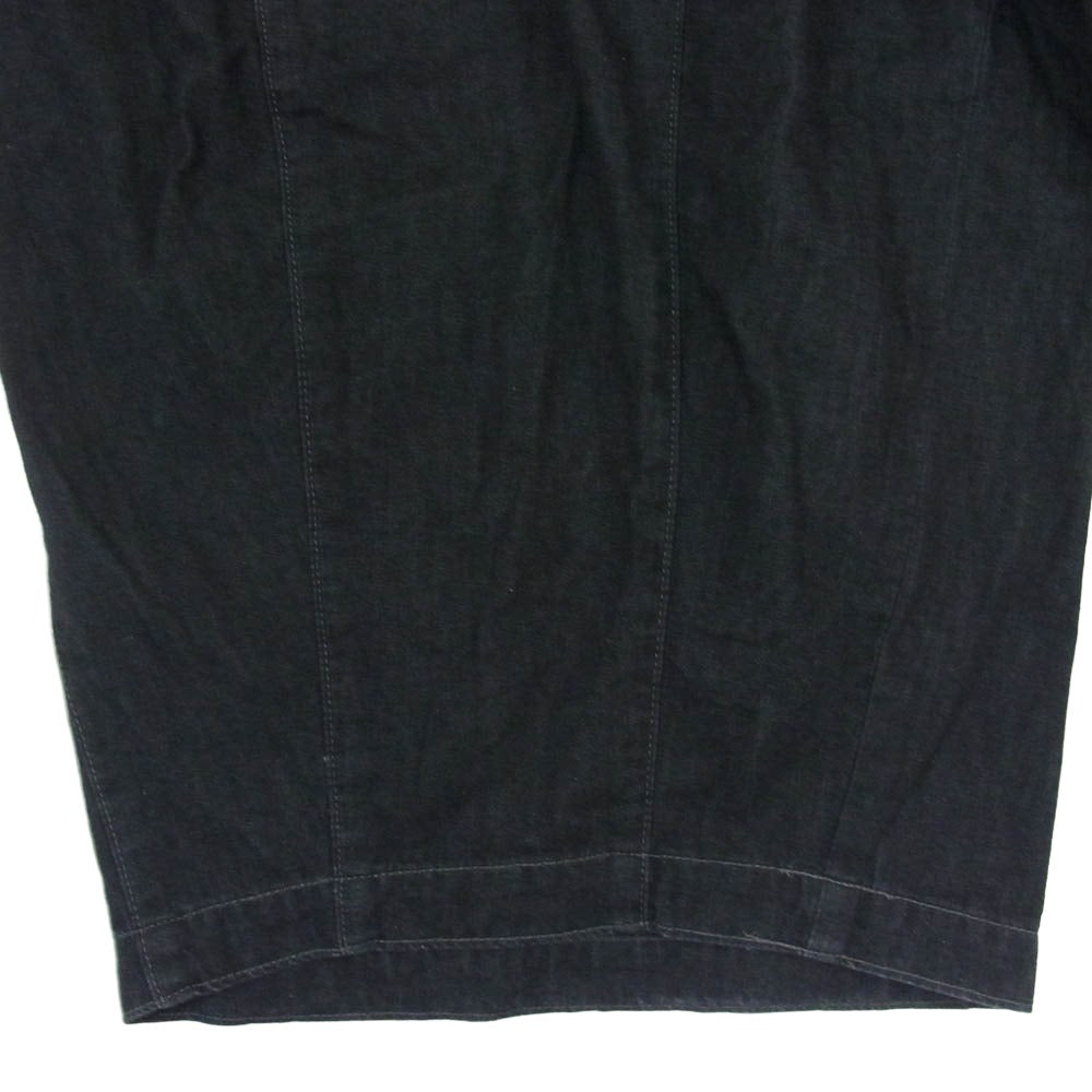 Needles ニードルス QV156 H.D. Pant 6oz Denim ヒザデル パンツ ブラック系 M【中古】