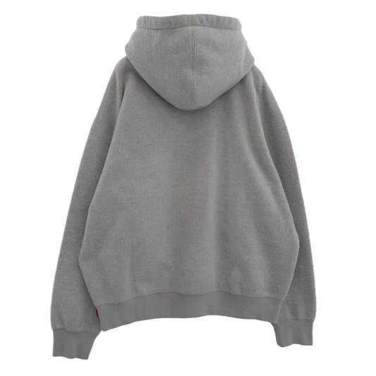Supreme シュプリーム 23SS Inside Out Box Logo Hooded Sweatshirt インサイド アウト ボックス ロゴ フード スウェット パーカー グレー系 M【中古】