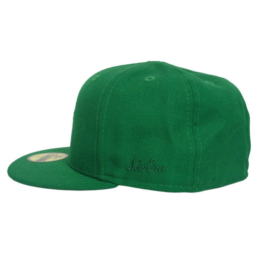 FEAR OF GOD フィアオブゴッド ESSENTIALS エッセンシャルズ NEW ERA ニューエラ 59FIFTY FITTED CAP ベースボール キャップ 帽子 グリーン系 7 5/8【極上美品】【中古】