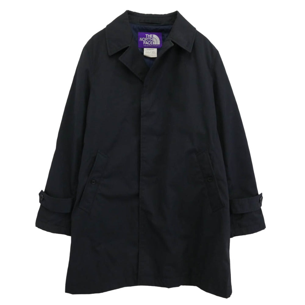 THE NORTH FACE ノースフェイス 18AW NY2854N PURPLE LABEL パープル レーベル インシュレーション ステンカラーコート ブラック系 M【中古】 THE NORTH FACE ノースフェイス 18AW NY2854N PURPLE LABEL パープル