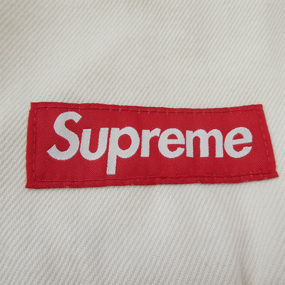 Supreme シュプリーム 25AW Denim Backpack デニム バックパック ホワイト系【極上美品】【中古】