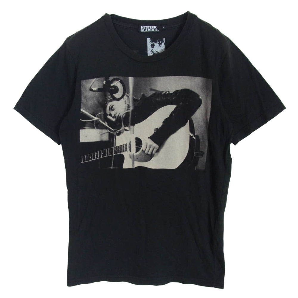 YUI  　　HYSTERIC GLAMOUR カートコバーン プリント HYSTERIC GLAMOUR ヒステリックグラマー 4CT-5811 KURT COBAIN カート