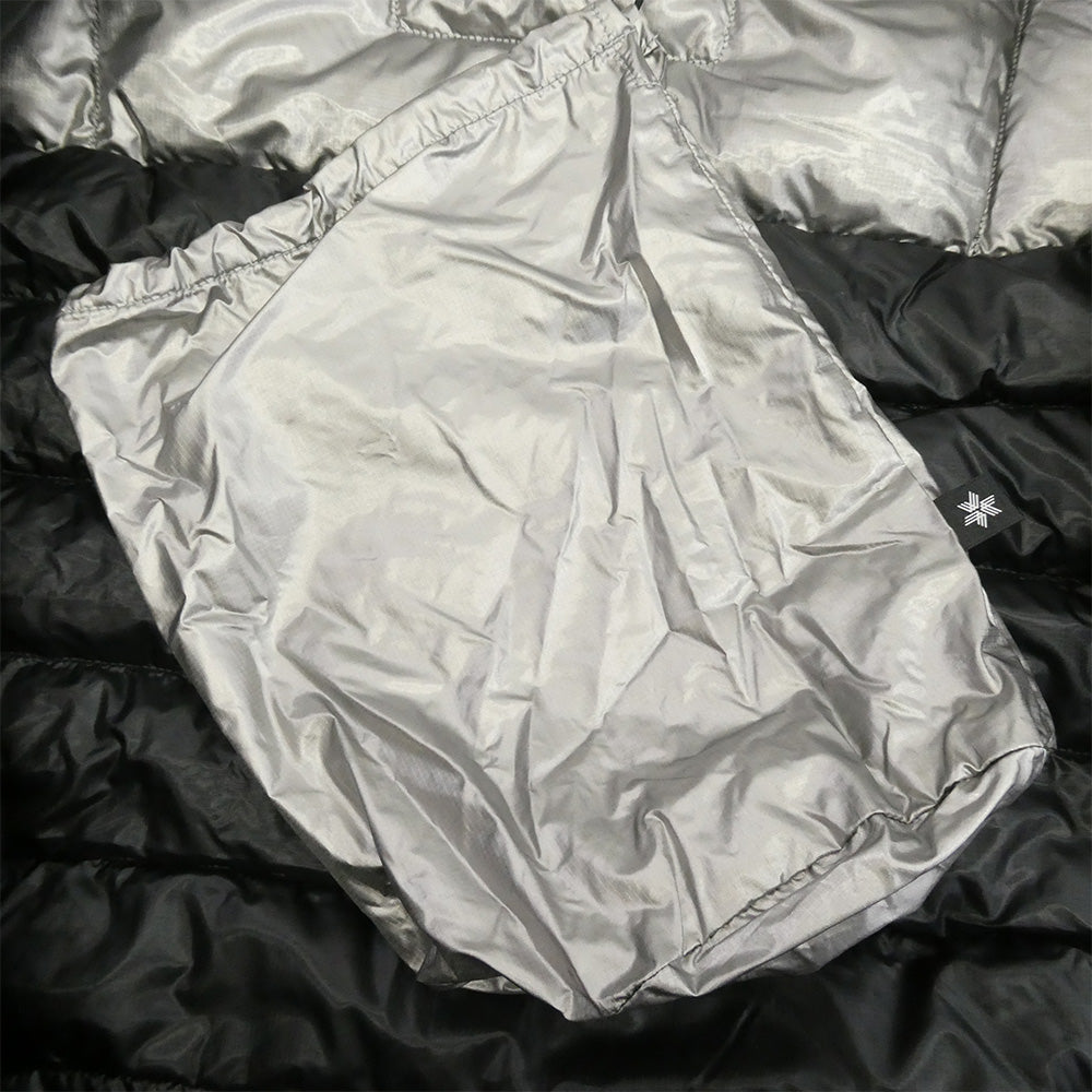 Goldwin ゴールドウィン GM25303 1000FP Sputtering Hooded Down Jacket フィルパワー スパッタリング フーデッド ダウンジャケット BLACK ブラック系 3【新古品】【未使用】【中古】