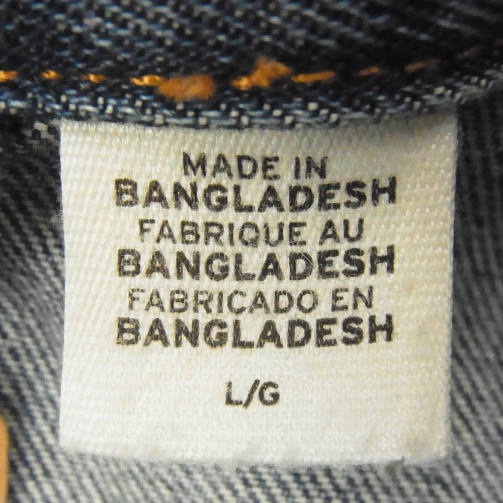 Levi's リーバイス PC9-72334-0130 DENIM JACKET トラッカージャケット デニム ジャケット インディゴブルー系 L【中古】
