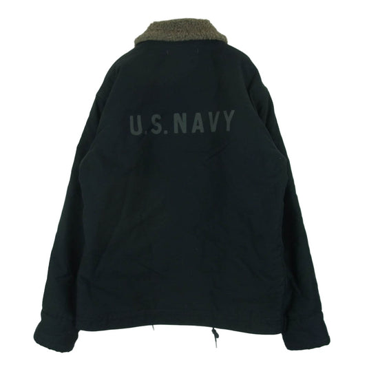 Buzz Rickson's バズリクソンズ BR12030 Type N-1 NAVY デッキ ジャケット ブラック系 40【中古】