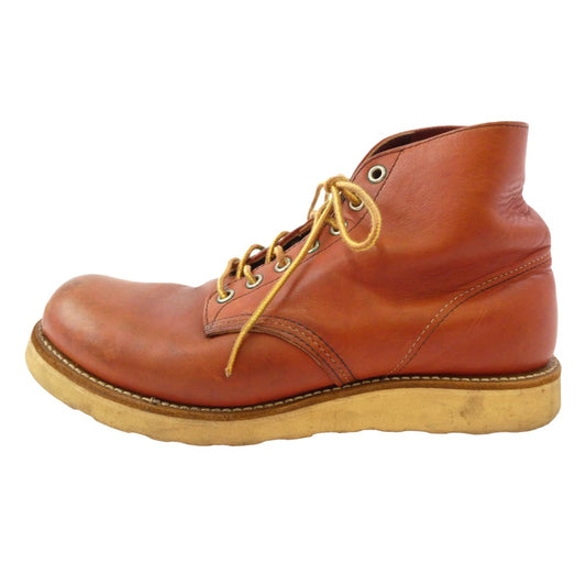RED WING レッドウィング 8166 CLASSIC ROUND TOE 6INCH クラシック ラウンド トゥ ブーツ エンジ系 8.5【中古】