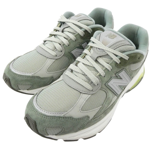 WTAPS ダブルタップス U2010WT × New Balance ABZORB 2010 Olive Drab【フェイクバスターズ鑑定済】 × ニューバランス アブゾーブ オリーブドラブ ローカット スニーカー グリーン系 28cm【中古】