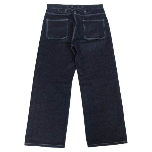schott ショット 25AW 782-5911005 926 FP WIDE DENIM PANTS インディゴブルー系 34【美品】【中古】