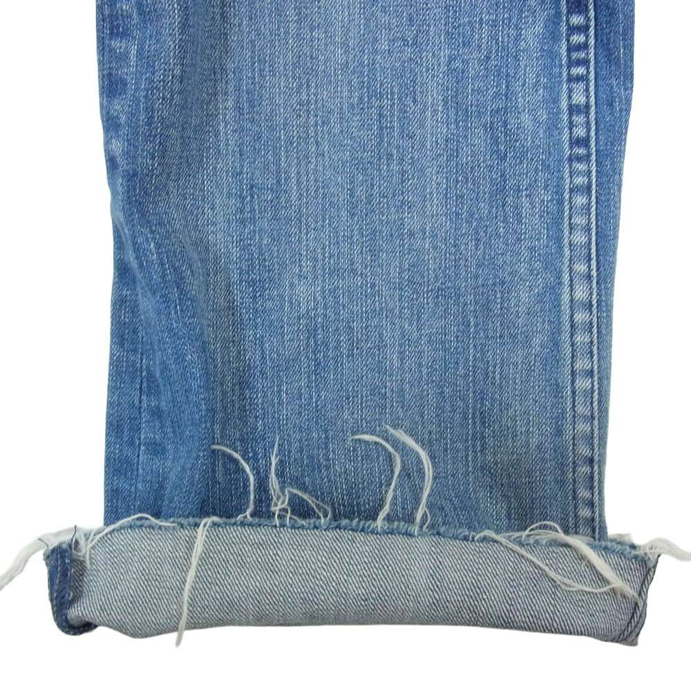 YANUK ヤヌーク 57111504 IENA別注 フレア デニム パンツ インディゴブルー系 26【極上美品】【中古】