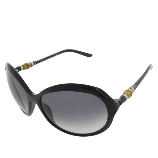 GUCCI グッチ GG3130/S Rounded Gradient Bamboo バンブー サングラス フレーム:ブラック系 レンズ:ブラック系 59□15-125【中古】