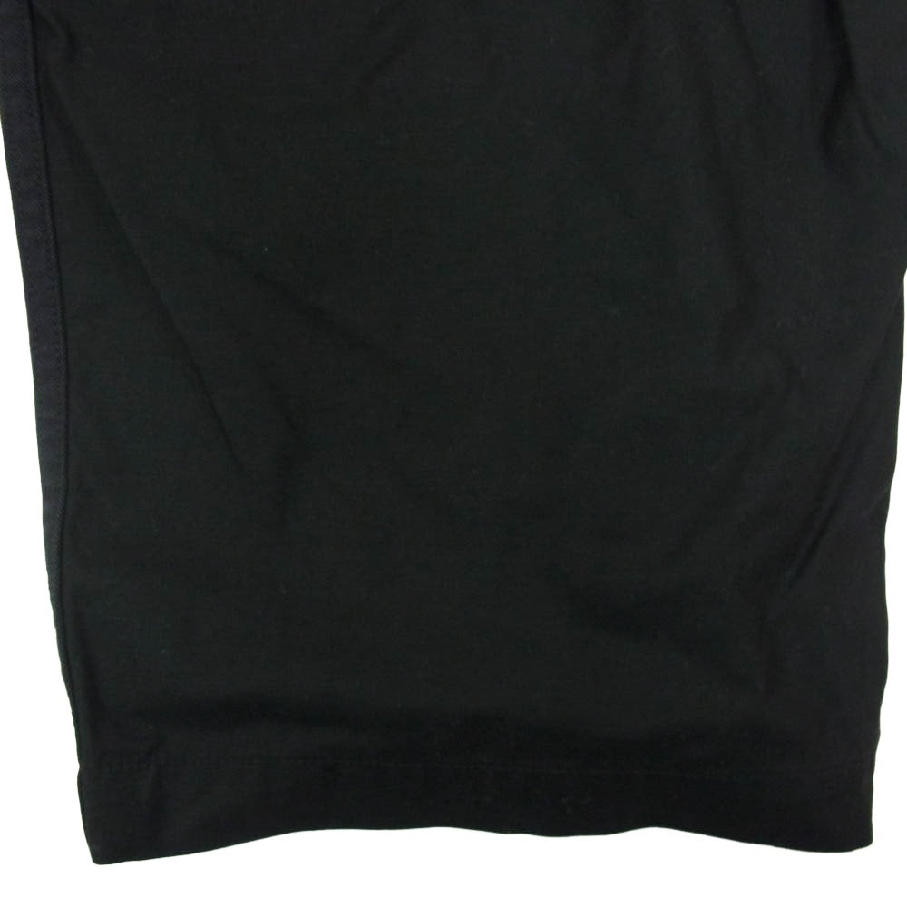 COMME des GARCONS HOMME コムデギャルソンオム AD2023 HL-P011-051 綿ツイル 2タック イージー パンツ ブラック系 S【中古】