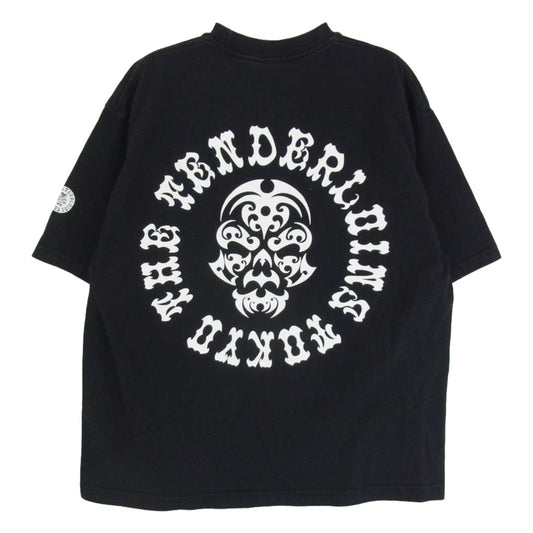 TENDERLOIN テンダーロイン TEE BS ボルネオスカル 半袖 Tシャツ カットソー ブラック系 L【中古】