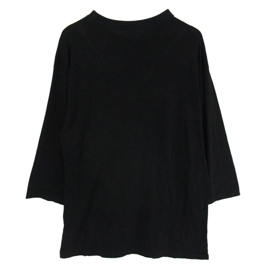 TENDERLOIN テンダーロイン T-RAYON NFL 3/4 BS ボルネオスカル レーヨン 七分袖 Tシャツ ブラック系 S【中古】