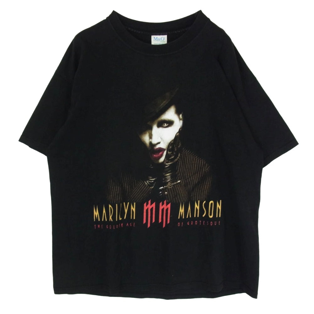 ヴィンテージ 00s 2002年コピーライト M＆Oボディ MARILYN MANSON