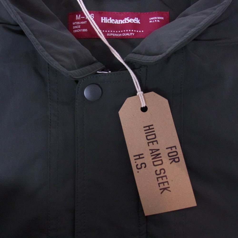 HideandSeek ハイドアンドシーク HJ-090125 Quilting Swing Top キルティング スウィングトップ ジャケット チャコール系 M【美品】【中古】