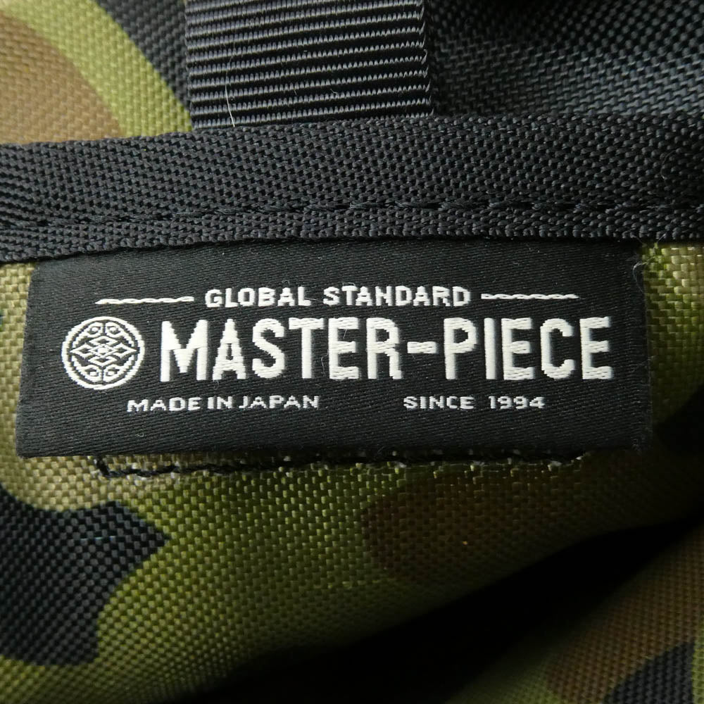 MASTERPIECE マスターピース Revise サコッシュ ショルダー バッグ ブラック系【中古】