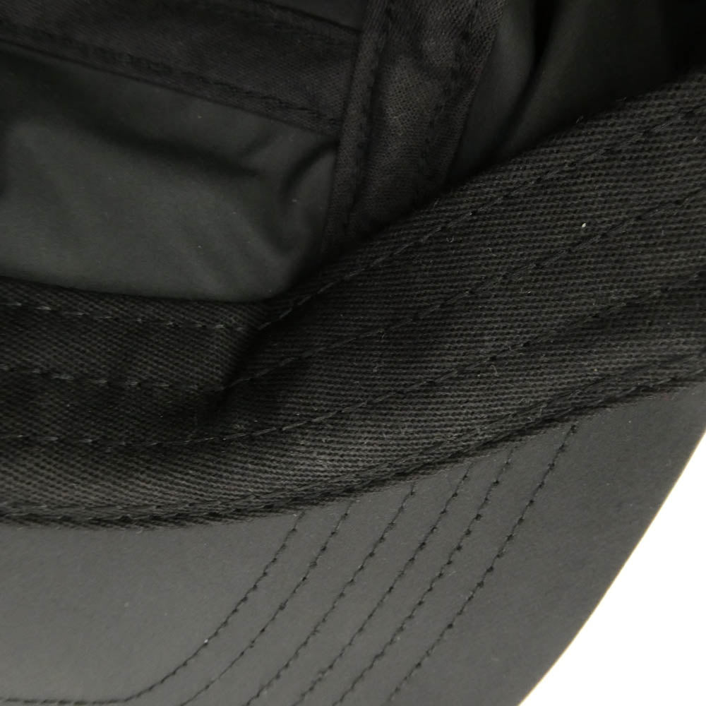 Supreme シュプリーム 20AW Inset Logo Camp Cap シリコン ボックスロゴ キャンプキャップ 帽子 ブラック系【中古】