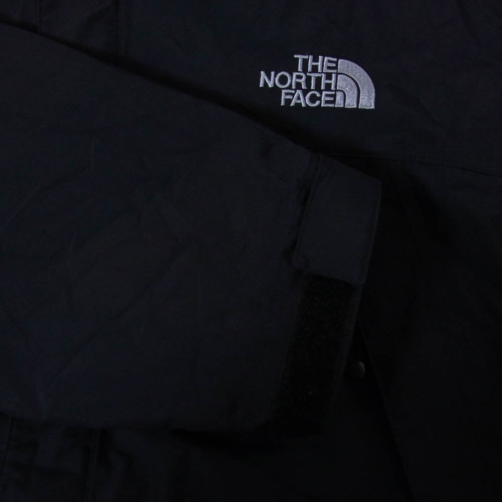 THE NORTH FACE ノースフェイス NP61240 SCOOP JACKET マウンテンパーカー フーデッド ナイロン ジャケット ブラック系 L【中古】