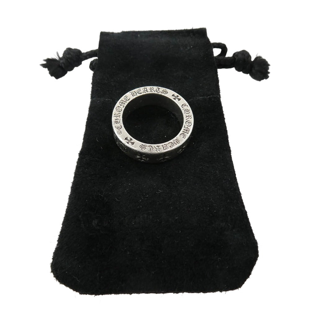 CHROME HEARTS クロムハーツ(原本無) 6mm SPACER FOREVER スペーサー フォーエバー リング シルバー系 13号【中古】