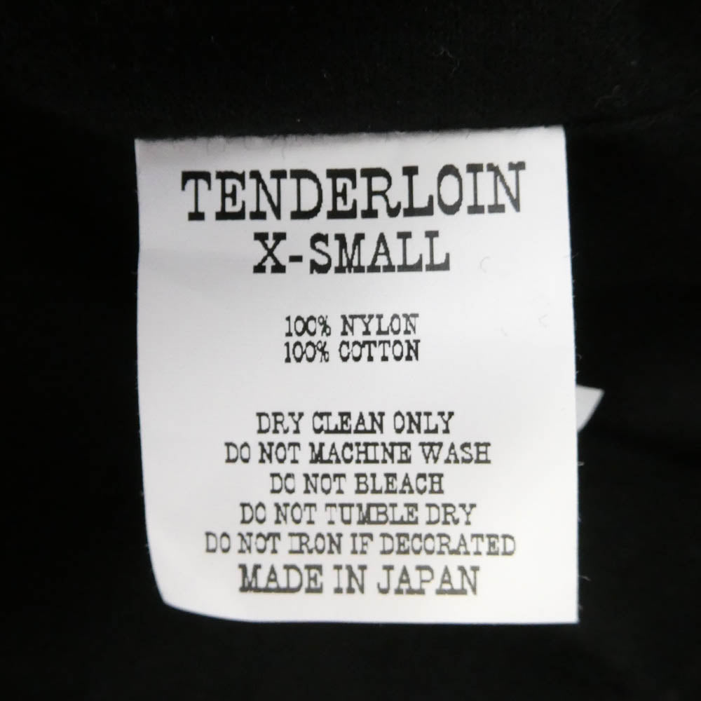 TENDERLOIN テンダーロイン 16AW T-RACING COACH JKT レーシング コーチ ジャケット ブラック系 XS【中古】