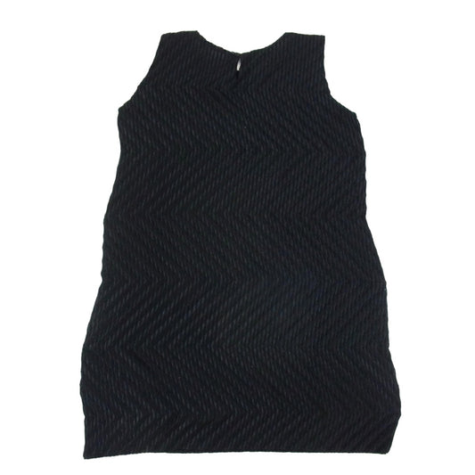 me ISSEY MIYAKE 14SS MI41FT182 プリーツ加工 ノースリーブ ワンピース ブラック系 サイズ表記無【中古】