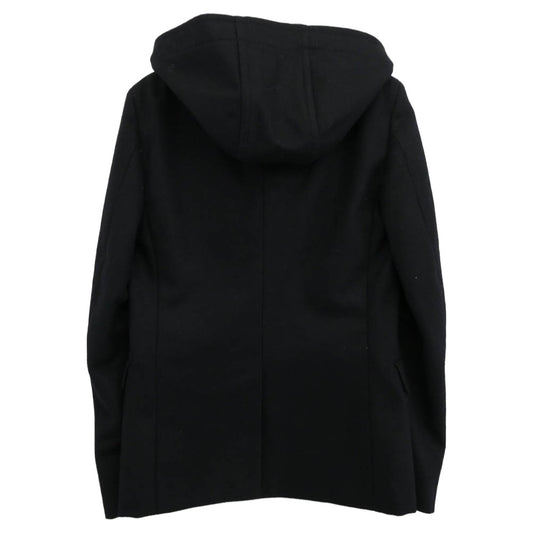 COMME des GARCONS HOMME PLUS コムデギャルソンオムプリュス 10AW PF-J076 Protection プロテクション期 wool hoodie tailored jacket ウールカシミヤ フーデッド テーラードジャケット ブラック系 XS【中古】